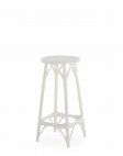Стул барный A.I. Stool Light (белый) высота сидения 65 см