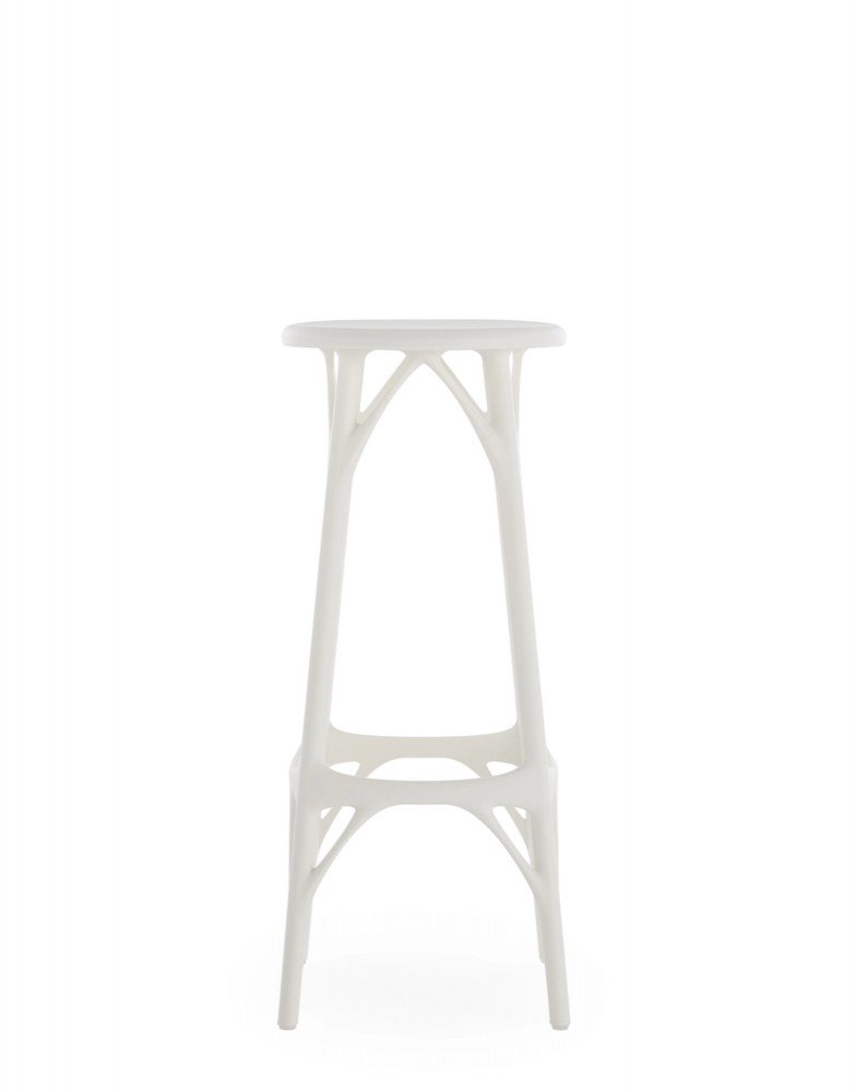 Стул барный A.I. Stool Light (белый) высота сидения 75 см