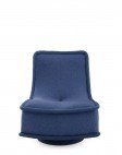 Кресло Bonheur du jour (синее) букле