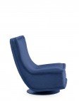 Кресло Bonheur du jour (синее) букле