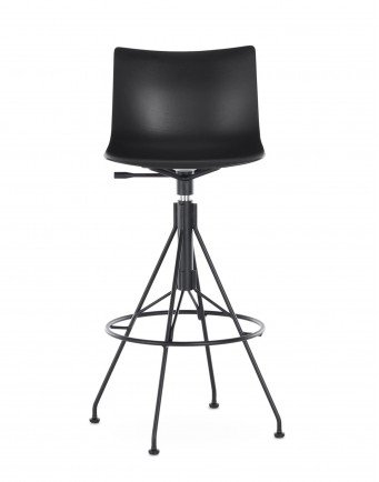 Стул барный C.Koya (черное дерево/черный) 65см Стул барный C.Koya (черное дерево/черный) 65см