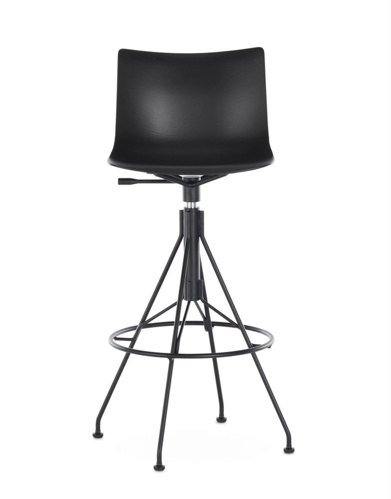 Стул барный C.Koya (черное дерево/черный) 65см Стул барный C.Koya (черное дерево/черный) 65см