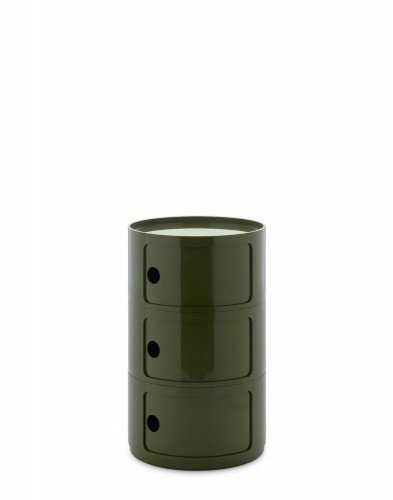 Контейнер Componibili (зеленый) большой  высота 69,5см, диаметр 42см