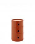 Контейнер Componibili (оранжевый) большой  высота 69,5см, диаметр 42см