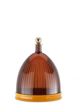 Контейнер с крышкой La coupole (горчичный) 