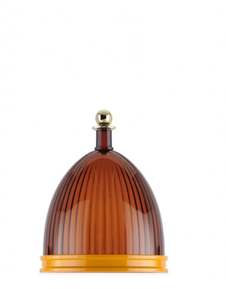 Контейнер с крышкой La coupole (горчичный) 