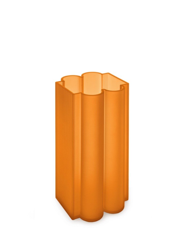 Ваза Okra (оранжевая) высота 34 см
