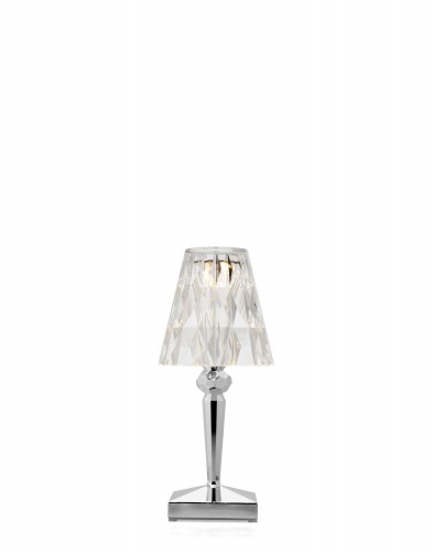 Светильник настольный Battery (хромированный) метализированный Светильник настольный Battery (хромированный) метализированный