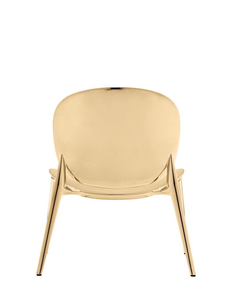 Кресло Be Bop (золотое) метализированное