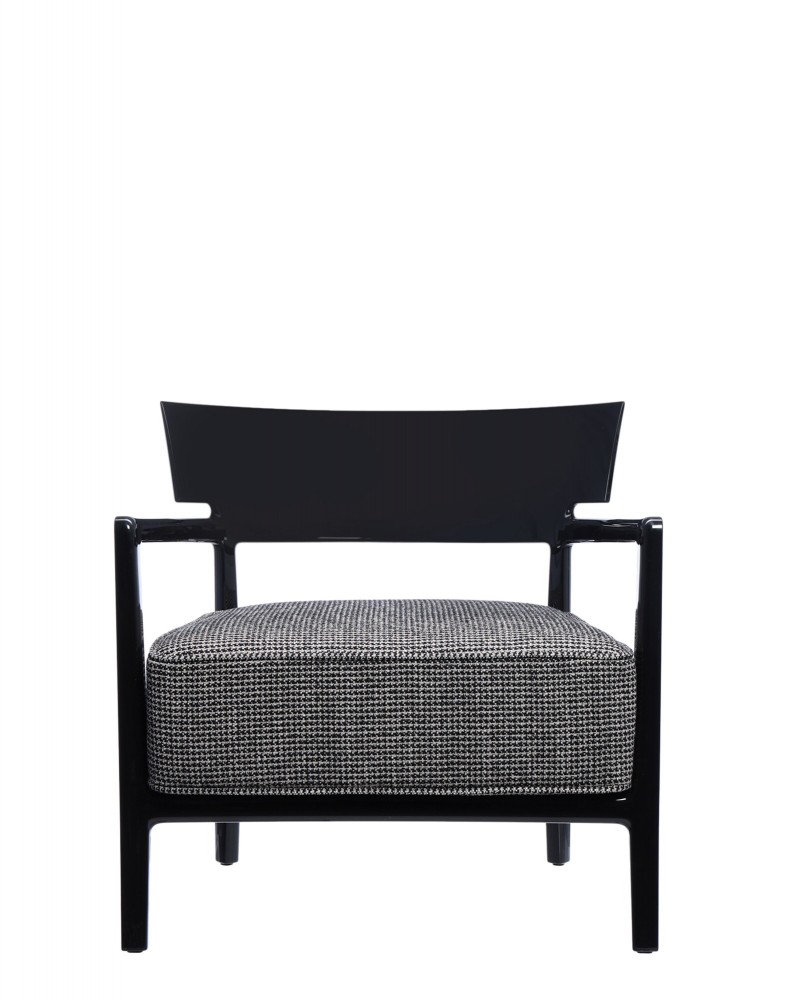 Кресло Cara (черное/серое)