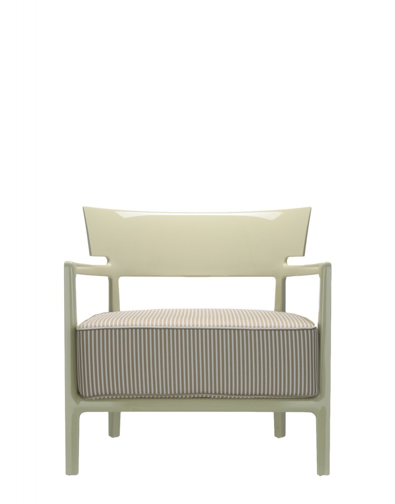 Кресло Cara (зеленое/бежевое)
