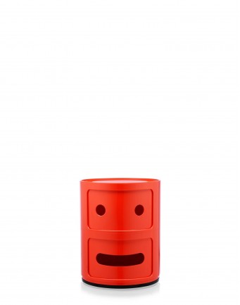Контейнер Componibili (красный) высота 40см, диаметр 32см
