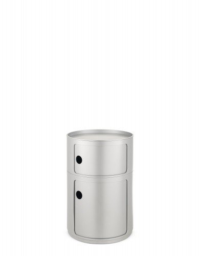 Контейнер Componibili (серебряный) высота 61,5см, диаметр 42см Контейнер Componibili (серебряный) высота 61,5см, диаметр 42см