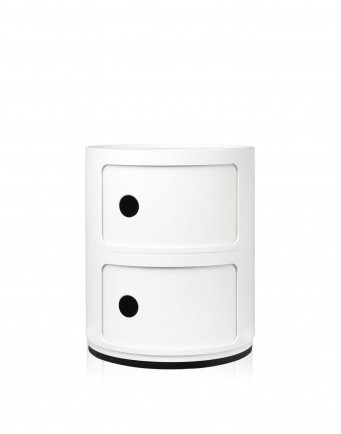 Контейнер Componibili (белый) высота 40см, диаметр 32см