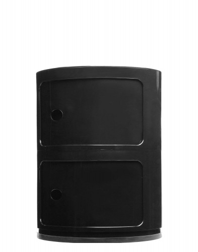 Контейнер Componibili (черный) высота 40см, диаметр 32см