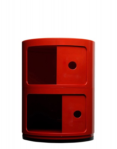 Контейнер Componibili (красный) высота 40см, диаметр 32см Контейнер Componibili (красный) высота 40см, диаметр 32см