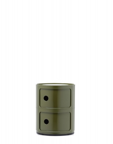 Контейнер Componibili (зеленый)высота 40см, диаметр 32см