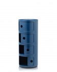 Контейнер Componibili (синий) высота 77см, диаметр 32см
