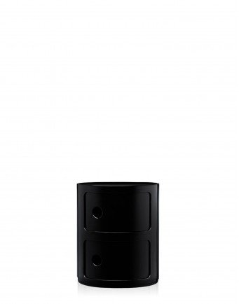 Контейнер Componibili (черный) высота 40см, диаметр 32см