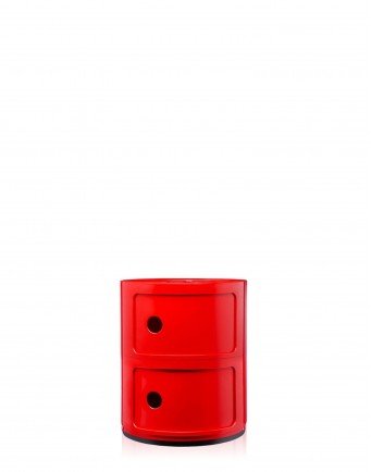 Контейнер Componibili (красный) высота 40см, диаметр 32см