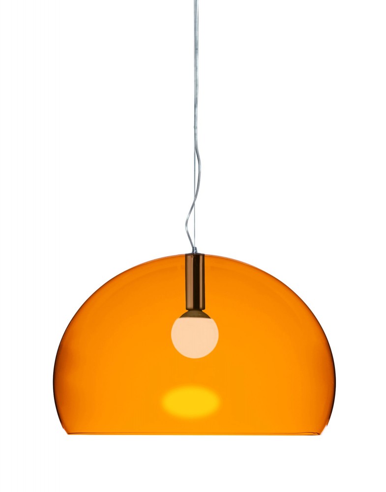 Светильник подвесной FL/Y (оранжевый) 83см