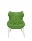 Кресло Foliage (зеленое/белое)