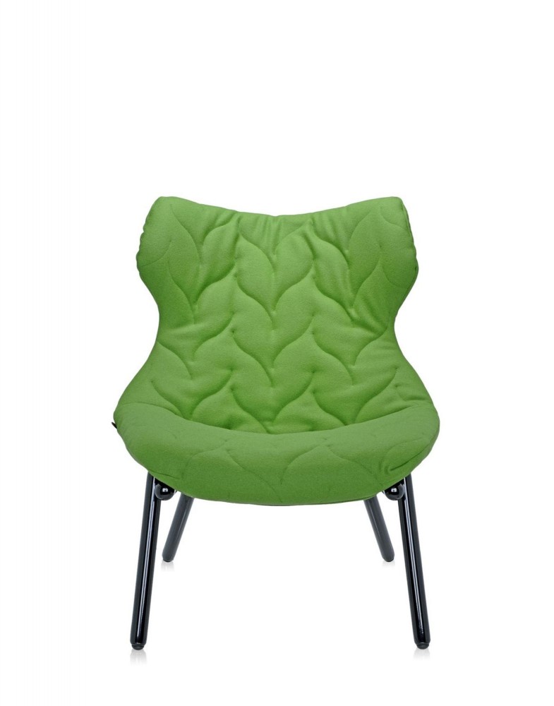 Кресло Foliage (зеленое/черное)