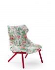 Кресло Foliage (зеленое/красное)