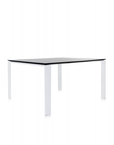 Стол офисный Four (черный) 128x128см Стол офисный Four (черный) 128x128см