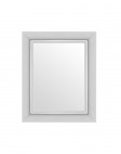Зеркало Francois Ghost (хромированное) 65x79см метализированное