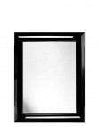 Зеркало Francois Ghost (черное) 88x111см