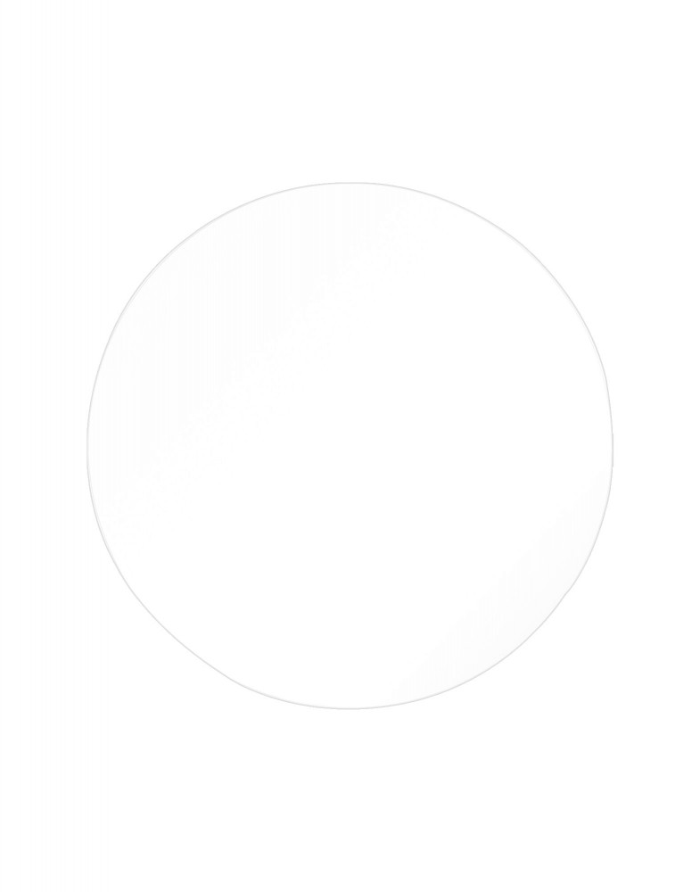 Стол Glossy (белый/хромированный) диаметр 130см
