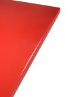 Стол Glossy (красный/золотой) 130x130см Стол Glossy (красный/золотой) 130x130см