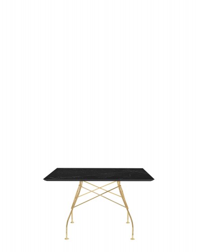 Стол Glossy (черный/золотой) 118x118см, мрамор Стол Glossy (черный/золотой) 118x118см, мрамор