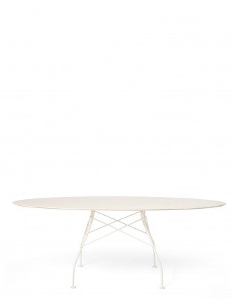 Стол Glossy Outdoor (белый) 192x118см