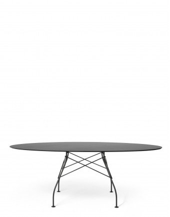 Стол Glossy Outdoor (черный) 192x118см