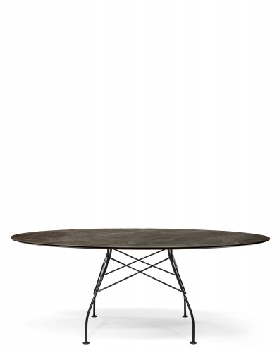 Стол Glossy (черный) 192x118см, мрамор Стол Glossy (черный) 192x118см, мрамор