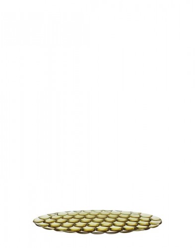 Тарелка Jellies Family (зеленая) 33см