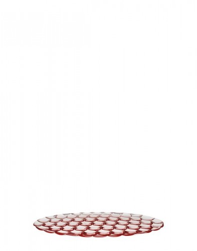 Тарелка Jellies Family (розовая) 33см