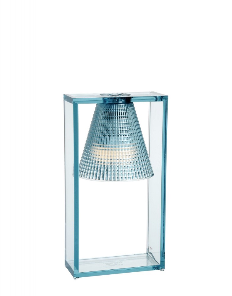 Светильник настольный Light-Air (голубой) рефленый