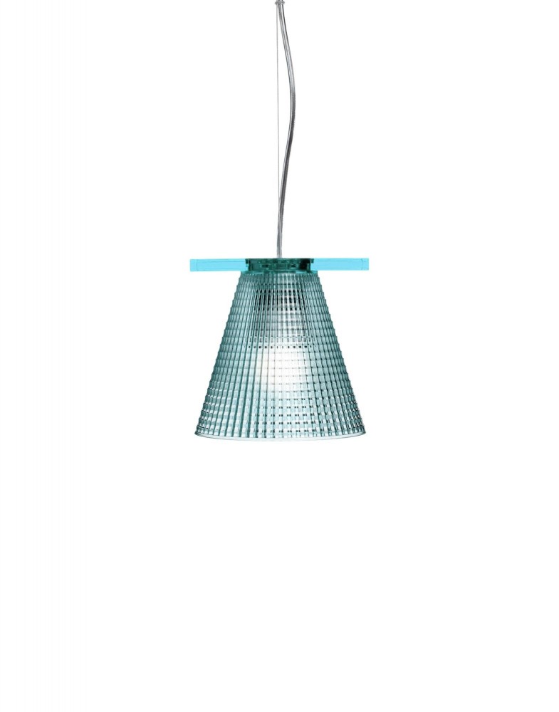 Светильник подвесной Light-Air (голубой) рефленый
