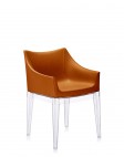 Кресло Madame (оранжевое/кристалл)