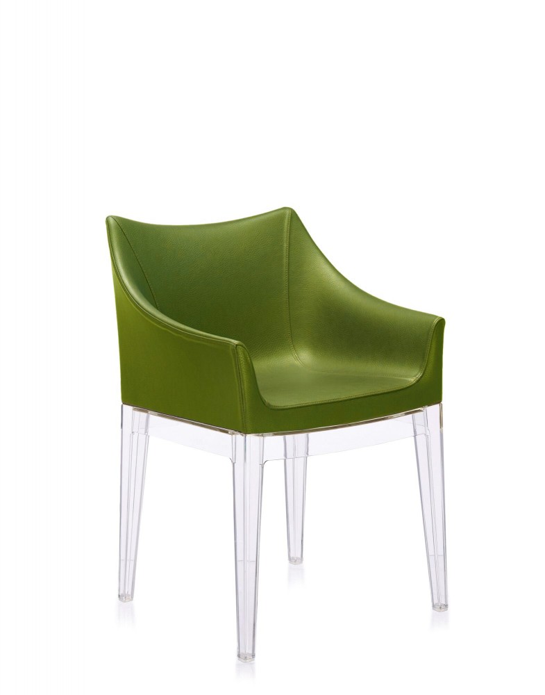 Кресло Madame (зеленое/кристалл)