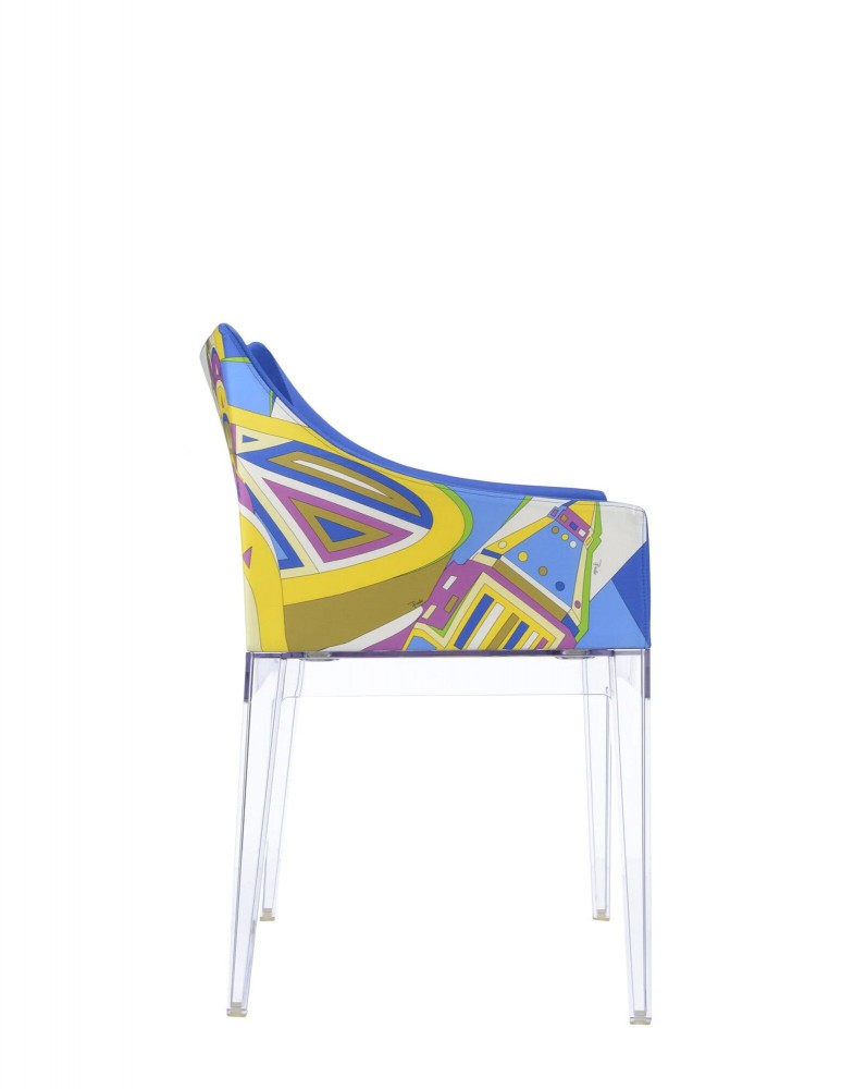 Кресло Madame (синее/кристалл)