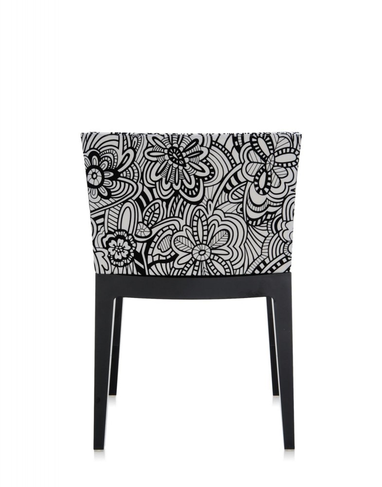 Кресло Mademoiselle (черное/серое) в ткани Missoni