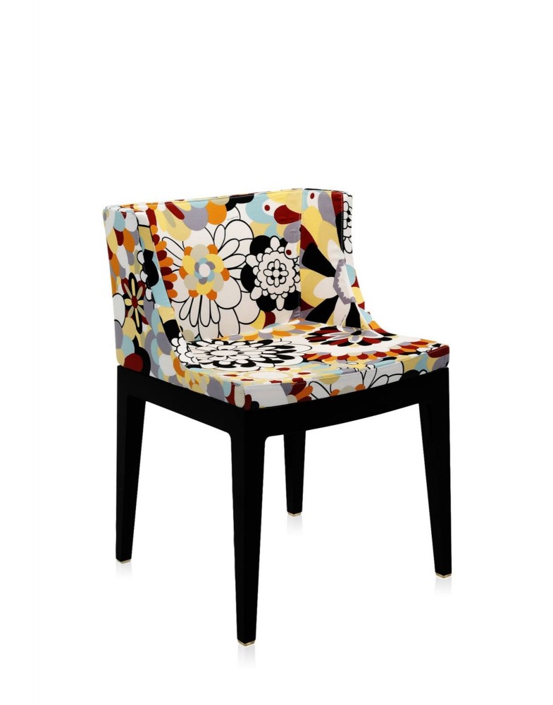 Кресло Mademoiselle (черное) в ткани Missoni