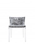 Кресло Mademoiselle (кристалл/серое) в ткани Missoni