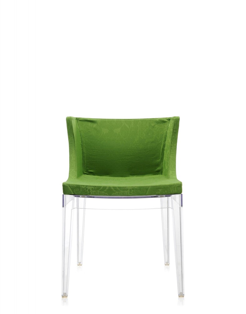 Кресло Mademoiselle (кристалл/зеленое) в ткани Moschino