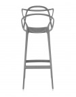 Стул барный Masters (серый) высота сидения 75см