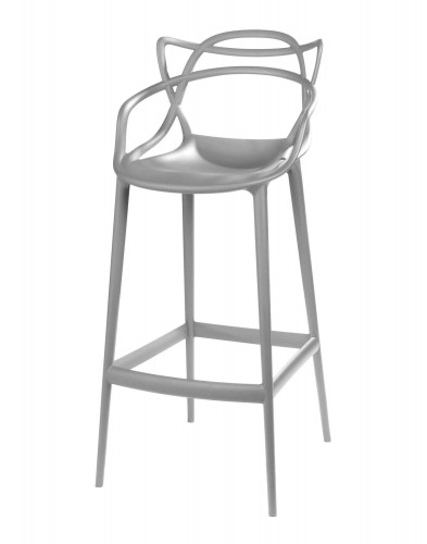 Стул барный Masters (серый) высота сидения 75см Стул барный Masters (серый) высота сидения 75см